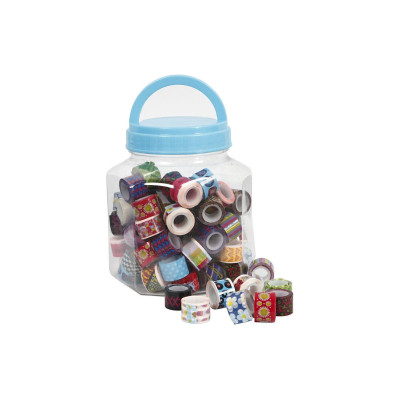 Creativ Company Washi Tape 12 mm x 2 m 90 Stück