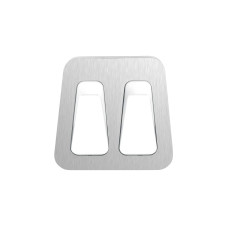tesa Doppelhaken Powerstrips WP LARGE Weiss/Silber, 3 kg