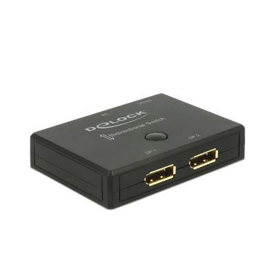 Delock Switchbox Displayport 2in/1Out, 2Out/1In, 4K/60Hz