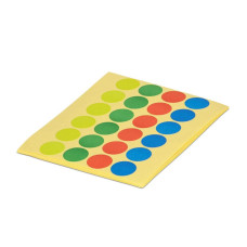 Maul Klebepunkte Mehrfarbig