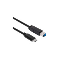 Club 3D USB 3.1-Kabel USB C - USB B 1 m, Gen2
