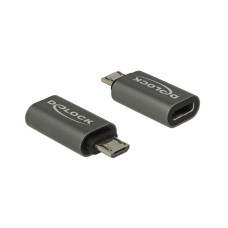 Delock USB 2.0 Adapter USB-C Buchse - MicroB-USB-Stecker