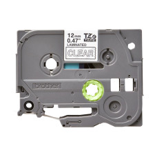 Brother Beschriftungsband TZe-135 Weiss auf Transparent