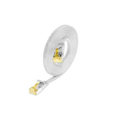 SLIM Slimpatchkabel  Cat 6A, U/FTP, 2 m, Weiss