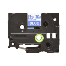 Brother Beschriftungsband TZE-555 Weiss auf Blau