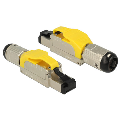 Delock Stecker RJ45 Cat. 6A Feldkonfektion, 1 Stück Delock Stecker RJ45 Cat. 6A Feldkonfektion, 1 Stück