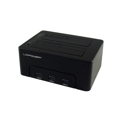 LC-Power Docking- und Klonstation LC-DOCK-U3-HUB