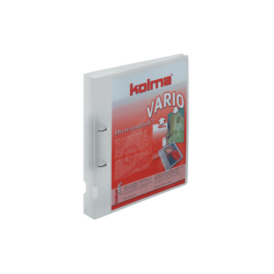 Kolma Ringbuch Vario A4 KolmaFlex 3 cm, Transparent