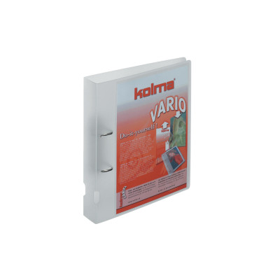 Kolma Ringbuch Vario A4 KolmaFlex 4 cm, Transparent