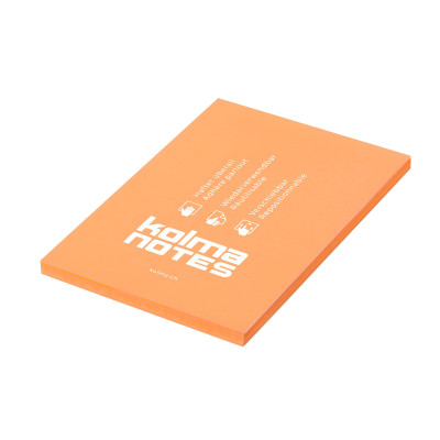 Kolma Notizzettel NOTES A6 Orange, 100 Blatt