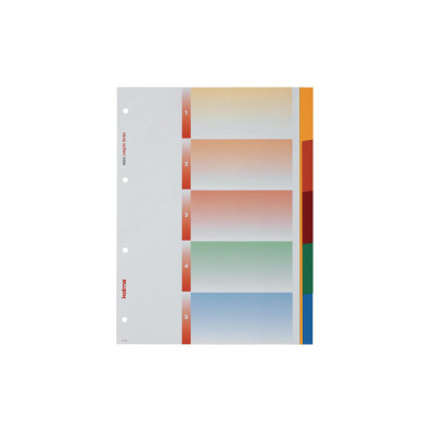 Kolma Register A4 LongLife 1-5 Farbig