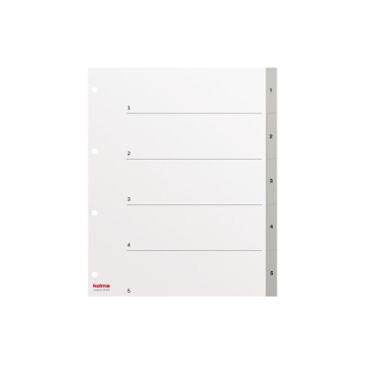 Kolma Register A4 XL LongLife 1-5