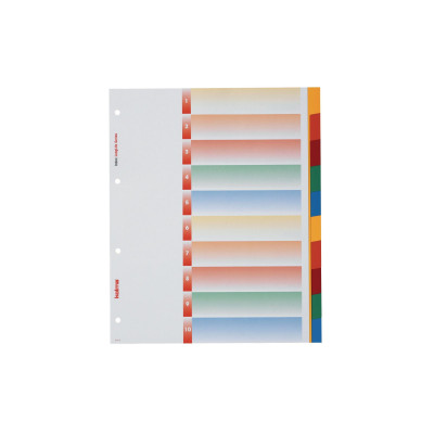 Kolma Register A4 XL LongLife 1-10 Farbig