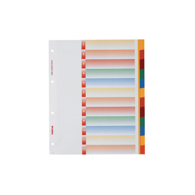 Kolma Register A4 XL LongLife 1-12 Farbig