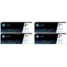 HP Rainbow Kit Nr. 203A (CF540A-CF543A) BL/C/M/Y HP Rainbow Kit Nr. 203A (CF540A-CF543A) BL/C/M/Y