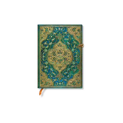 Paperblanks Notizbuch Chroniken Midi, Liniert, Türkis