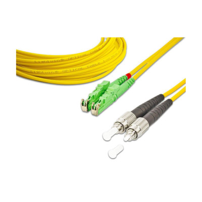 Lightwin LWL-Patchkabel E2000/APC-FC, Singlemode, Duplex, 10m