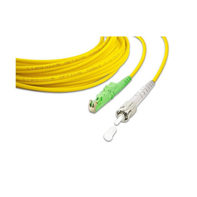 Lightwin LWL-Patchkabel E2000/APC-ST, Singlemode, Simplex, 1m Lightwin LWL-Patchkabel E2000/APC-ST, Singlemode, Simplex, 1m