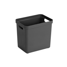 Sigma Home Aufbewahrungsbox 25 l Schwarz