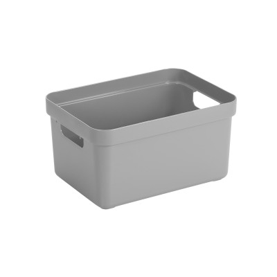 Sigma Home Aufbewahrungsbox 13 l Hellgrau