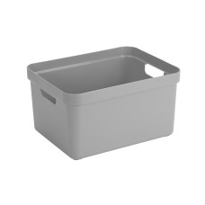 Sigma Home Aufbewahrungsbox 32 l Hellgrau
