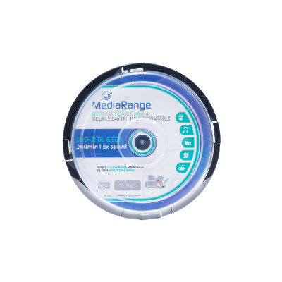 MediaRange DVD+R 8.5 GB, Spindel (10 Stück)