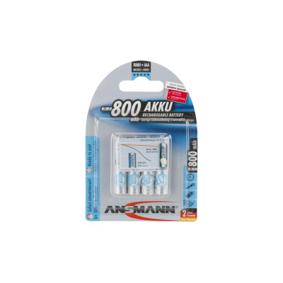 Ansmann Akku 4x AAA 800 mAh