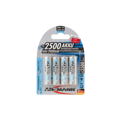 Ansmann Akku 4x AA 2400 mAh