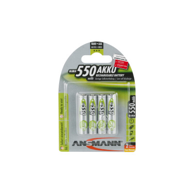Ansmann Akku 4x AAA 550 mAh