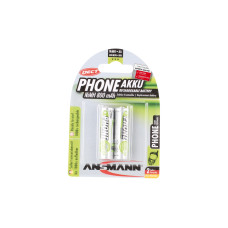 Ansmann Akku 2x AA 800 mAh für DECT-Phones