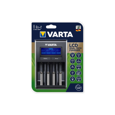Varta Ladegerät LCD Dual Tech Charger Varta Ladegerät LCD Dual Tech Charger