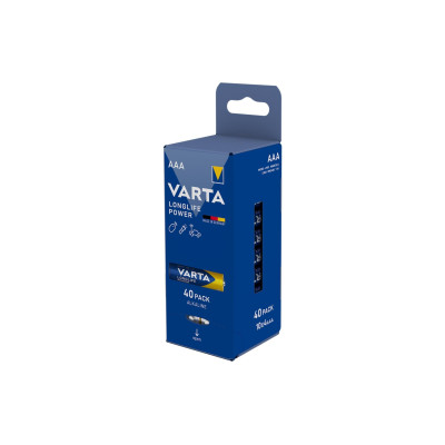 Varta Batterie Longlife Power AAA 40 Stück