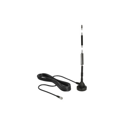 Delock LTE/LoRA-Antenne 0.9-2.6GHz, 33.7cm SMA 5 dBi Rundstrahl Delock LTE/LoRA-Antenne 0.9-2.6GHz, 33.7cm SMA 5 dBi Rundstrahl