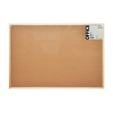 Office Korktafel 60 cm x 40 cm, Braun