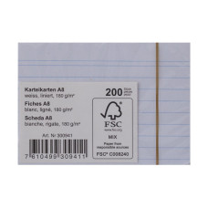 Office Karteikarten A8 Liniert Office Karteikarten A8 Liniert