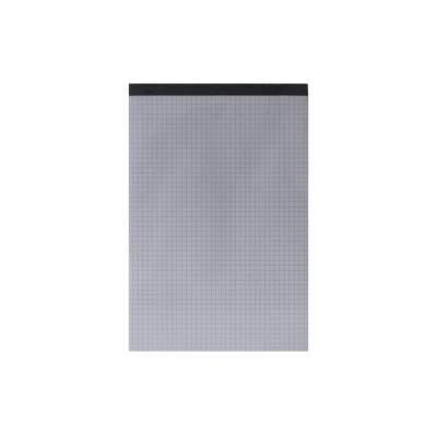 Office Notizblock A5 100 Blatt, Kariert, 2 Stück