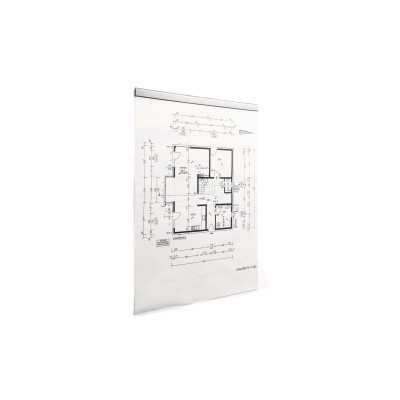 DURABLE Klemmhefter Durafix Rail 297 mm Silber