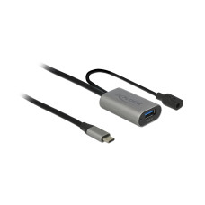 Delock USB 3.0-Verlängerungskabel aktiv USB C - USB A/Spezial 5 m
