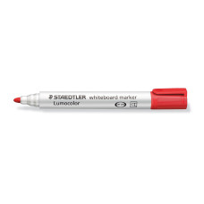 Staedtler Whiteboard-Marker Lumocolor 351 Rot, Rundspitze