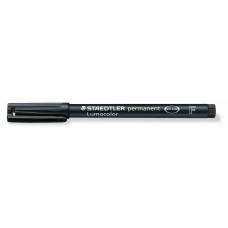 Staedtler Folienstift Lumocolor 318 F Schwarz, permanent