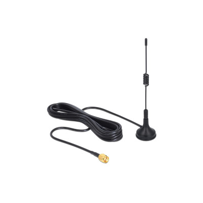 Delock Antenne ISM 433 MHz magnetischer Standfuss, 3 dBi