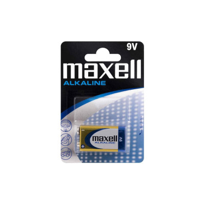 Maxell Europe LTD. Batterie 9V Block (6LR61) 1 Stück