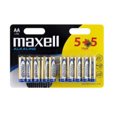 Maxell Europe LTD. Batterie AA 5+5 Stück