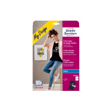Avery Zweckform Aufbügelfolie Avery Inkjet, für farbige/dunkle Textilien
