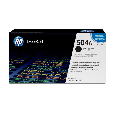 HP Toner Nr. 504A (CE250A) Black