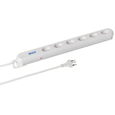 STEFFEN Steckdosenleiste STEBA LINEA PLUS 6 × T13