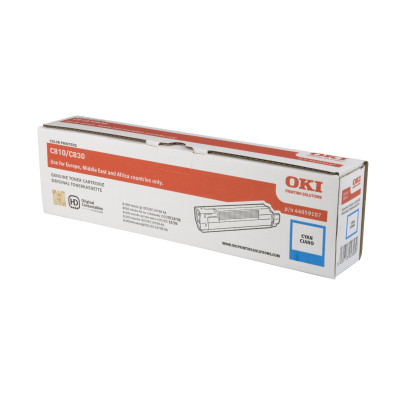 OKI Toner 44059107 Cyan