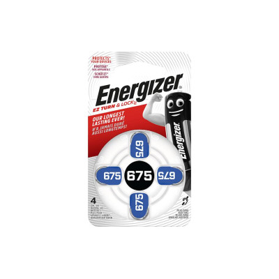 Energizer Hörgerätebatterie 675  4 Stück
