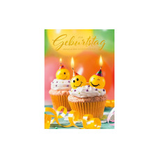 ABC Geburtstagskarte Smilie, Maxi