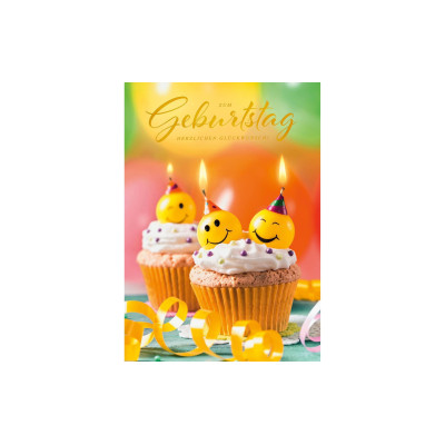 ABC Geburtstagskarte Smilie, Maxi